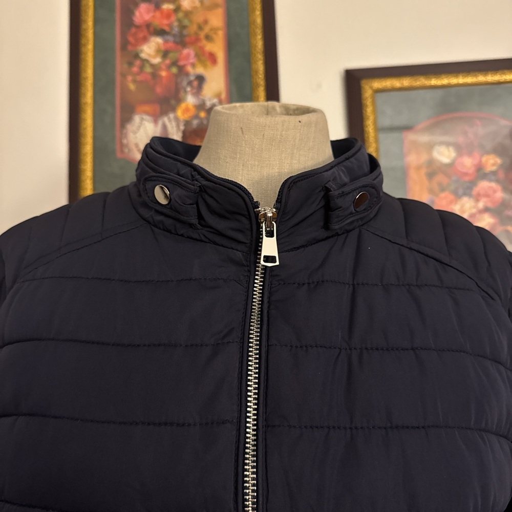 Blue puffer jacket - Picture 2 of 5